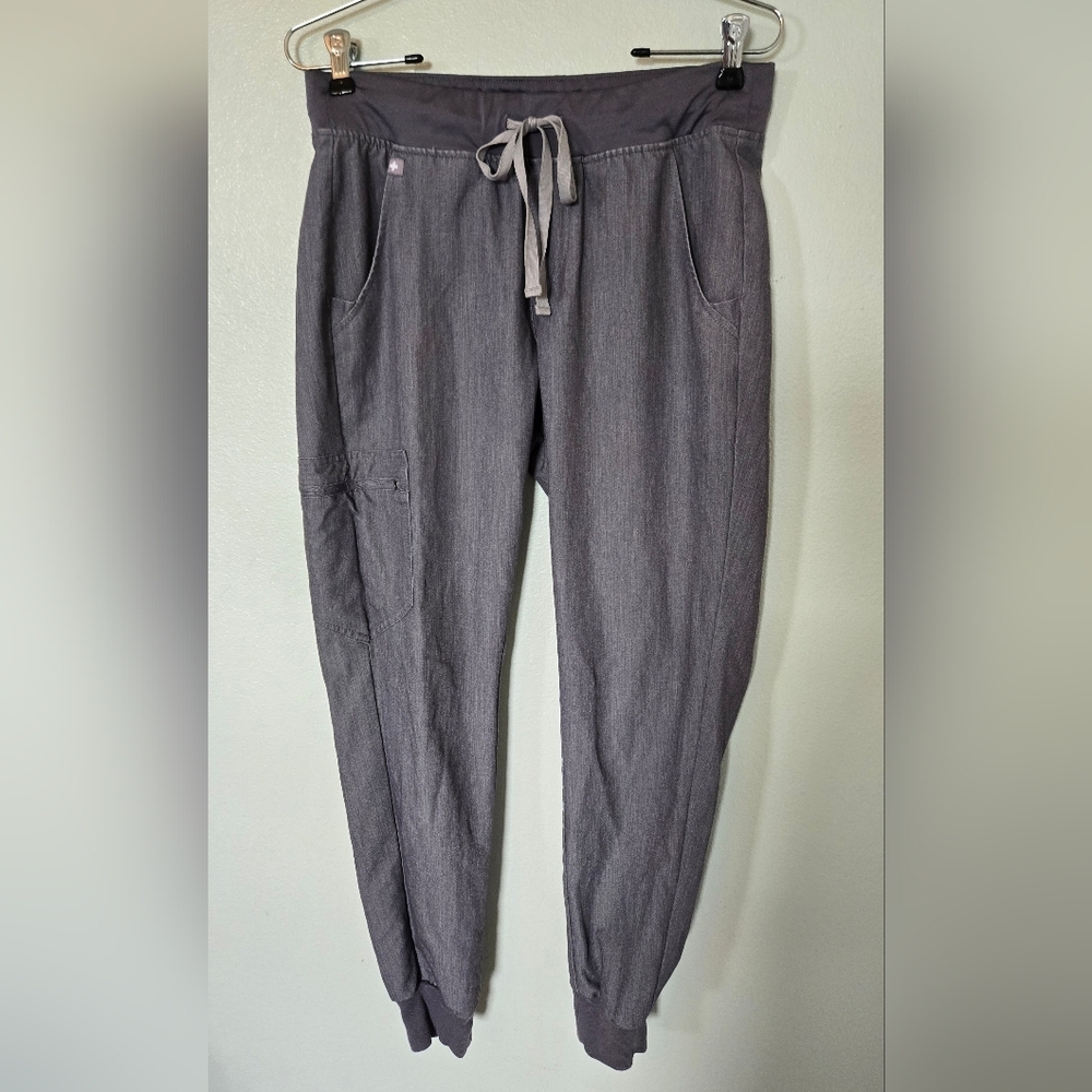 Figs | Gray Jogger Scrub Pants Size Small